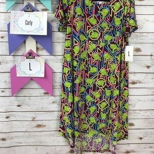 NWT LULAROE DISNEY CARLY SIZE L